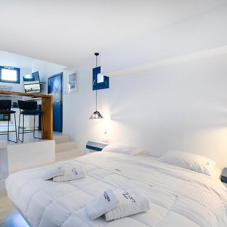 Blue White Residence Monólithos Dış mekan fotoğraf