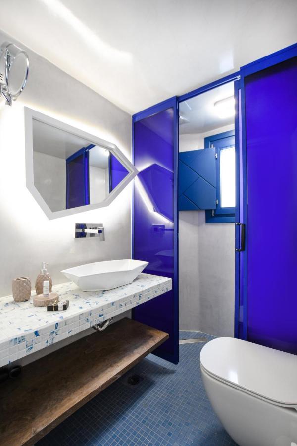 Blue White Residence Monólithos Dış mekan fotoğraf
